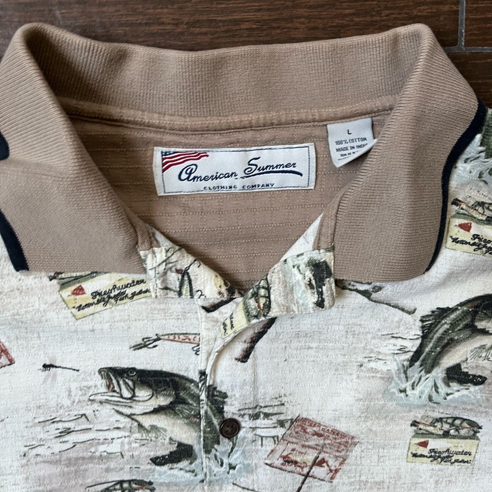 American Summer fishing big bass polo - Picture 2 of 4